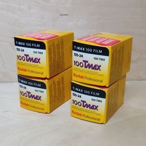 35 mm Film - Kodak TMax 100 (4 Rolls) Exp 12/19